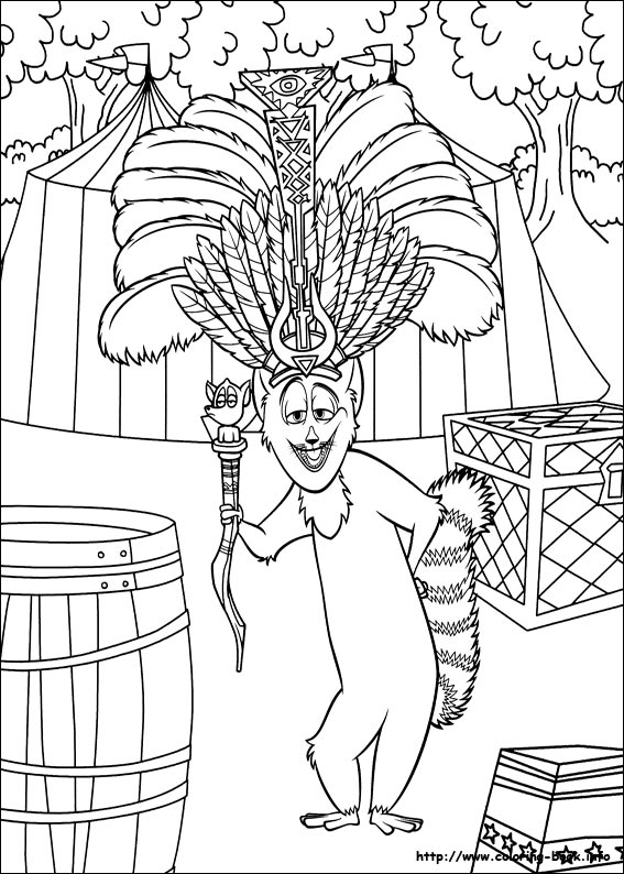 madagascar 3 gia coloring pages - photo #38