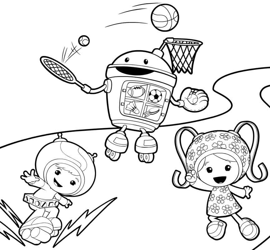 umizoomi coloring pages print - photo #22