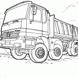 Mercedes-truck-coloring-page