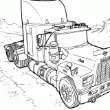 Truck-Mack-coloring-page