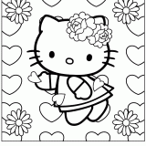 Kitty-in-love-coloring-page
