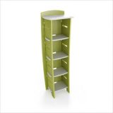 Select+Kids+Series+59’+Tall+Bookcase+in+Lime+_+White