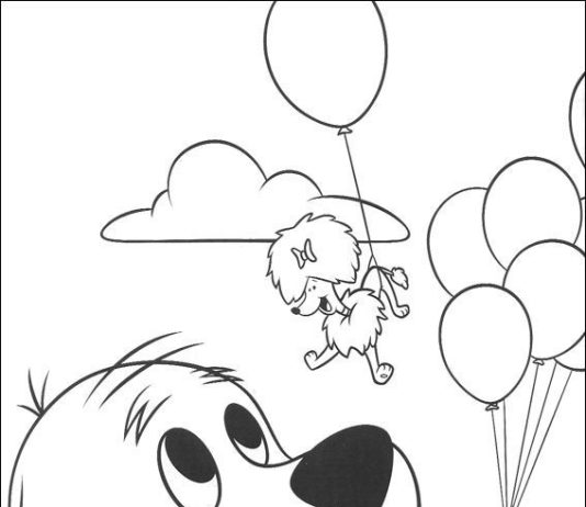 Kolorowanki Clifford