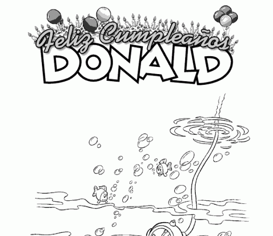 Kolorowanki Kaczor Donald