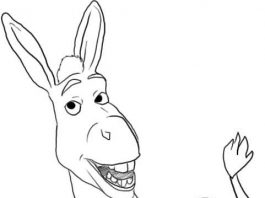Shrek kolorowanki