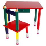 Beck-International-Childrens-Wooden-Pencil-Desk-and-Chair