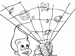 Jimmy Neutron – kolorowanki