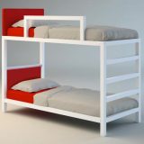 Twin-wooden-bunk-bed-for-children