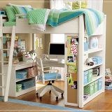 cute-girl-teenage-study-table-design-for-narrow-spaces