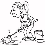 washing-the-floor-coloring-page