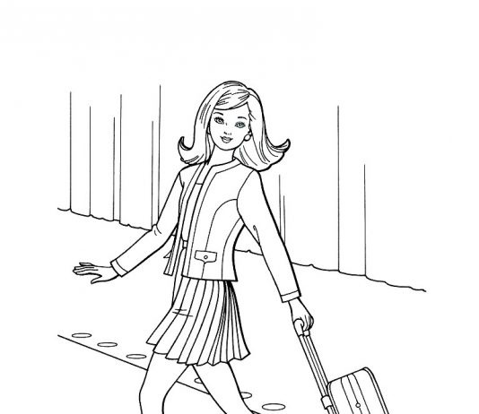 Kolorowanki – Barbie fashion kolorowanki barbie fashion