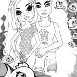 Monster High Lagoona Coloring Pages_1