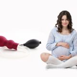 Portrait of the young pregnant woman