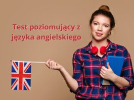 dziewczyna z flagą w ręce