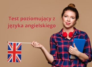 dziewczyna z flagą w ręce